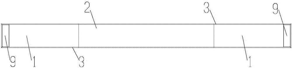 Large prefabricated assembly cap beam with corbel structure and construction method