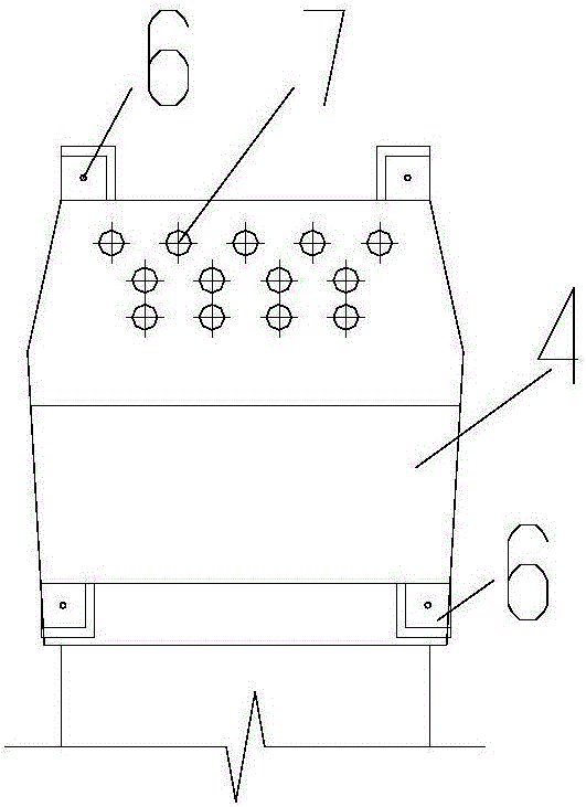 Large prefabricated assembly cap beam with corbel structure and construction method