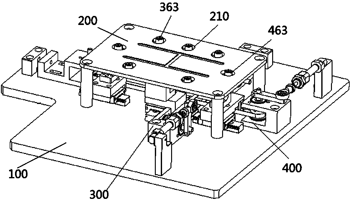 Positioning and clamping mechanism and laser processing system