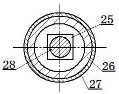 Guitar tuning peg with brush