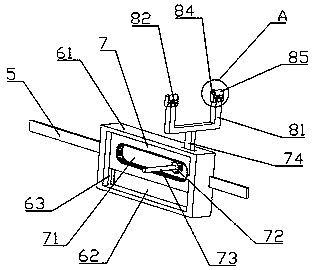 Postoperative rehabilitation nursing bed