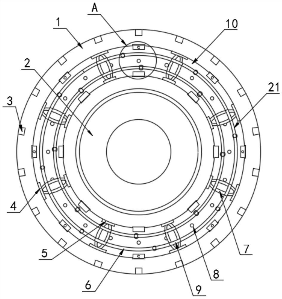 Filled solid tire for low speed heavy duty vehicle