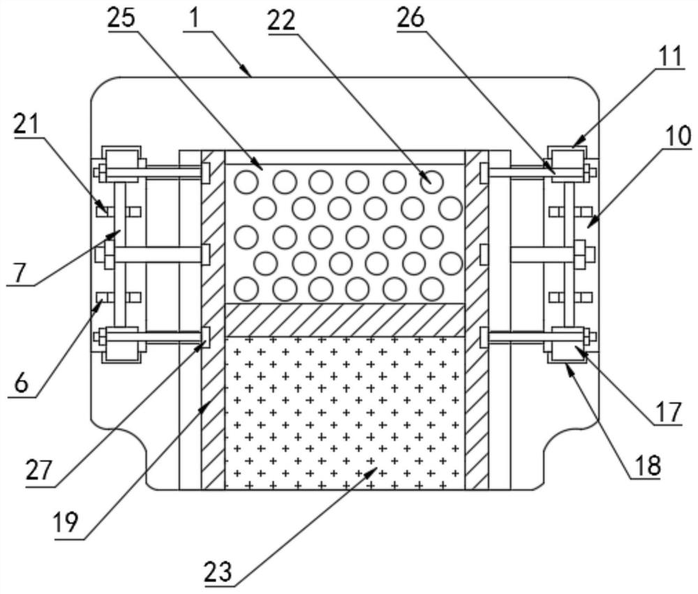 Filled solid tire for low speed heavy duty vehicle