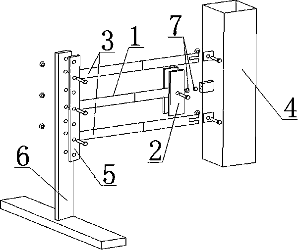 Wind-induced vibration piezoelectric generator