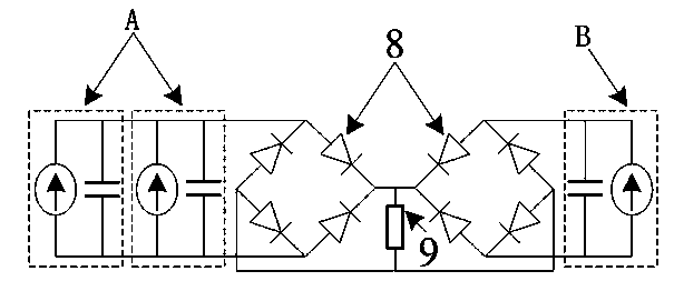 Wind-induced vibration piezoelectric generator