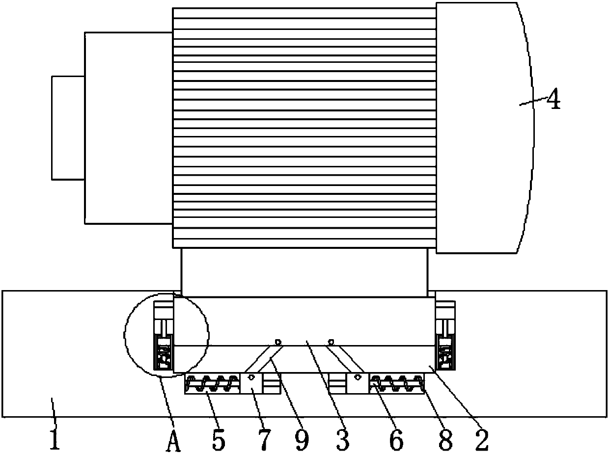 Electromechanical device damping equipment used for building