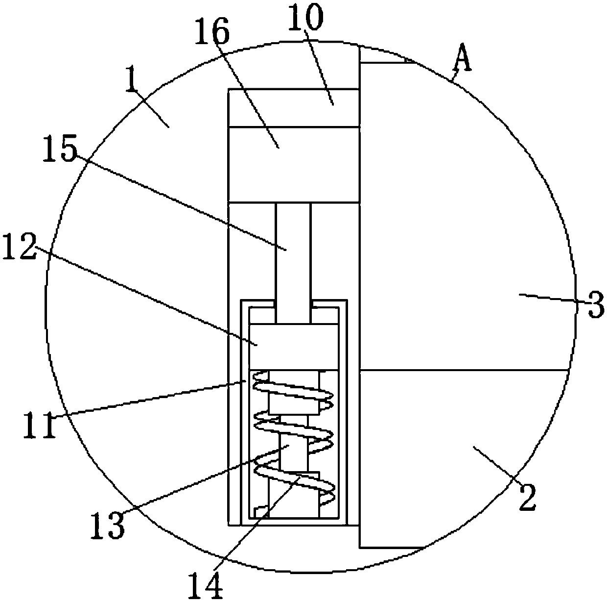 Electromechanical device damping equipment used for building