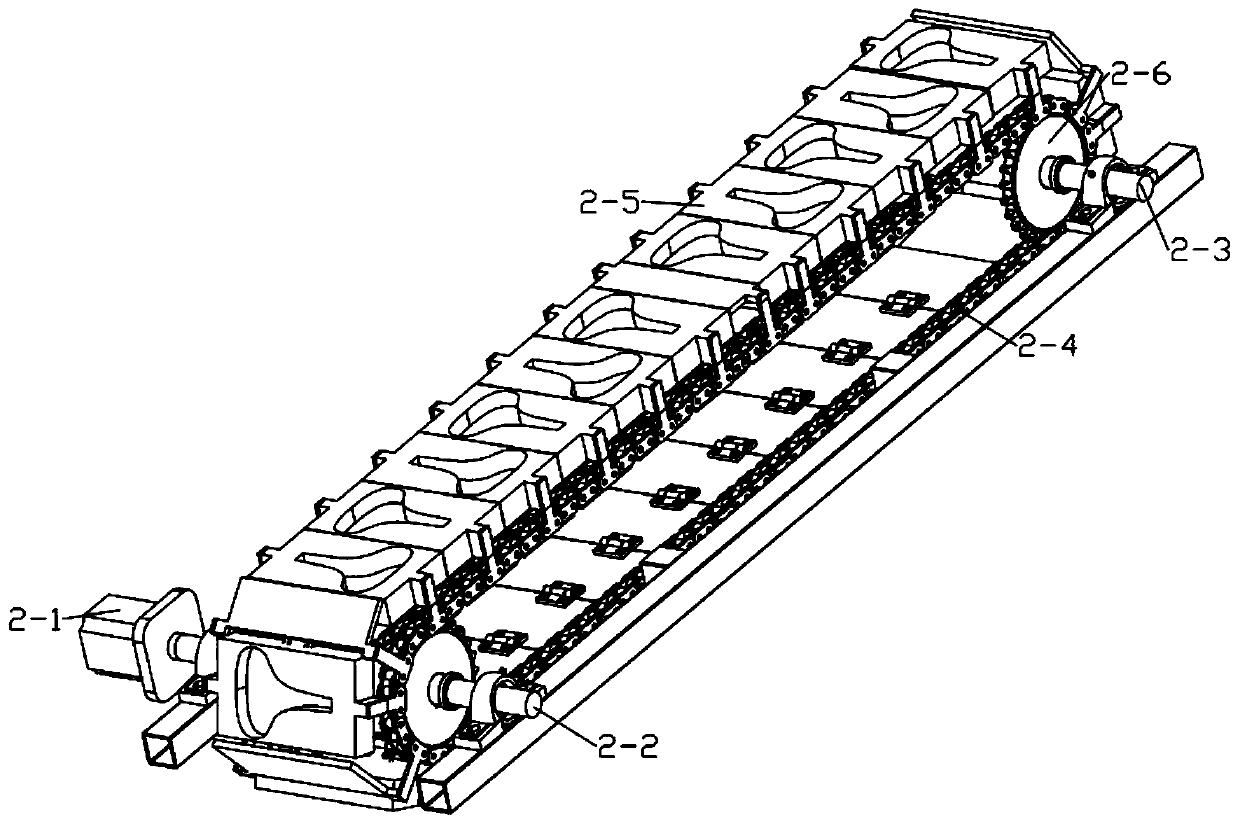 Broccoli directional conveying and fully automatic continuous cutting and coring production line