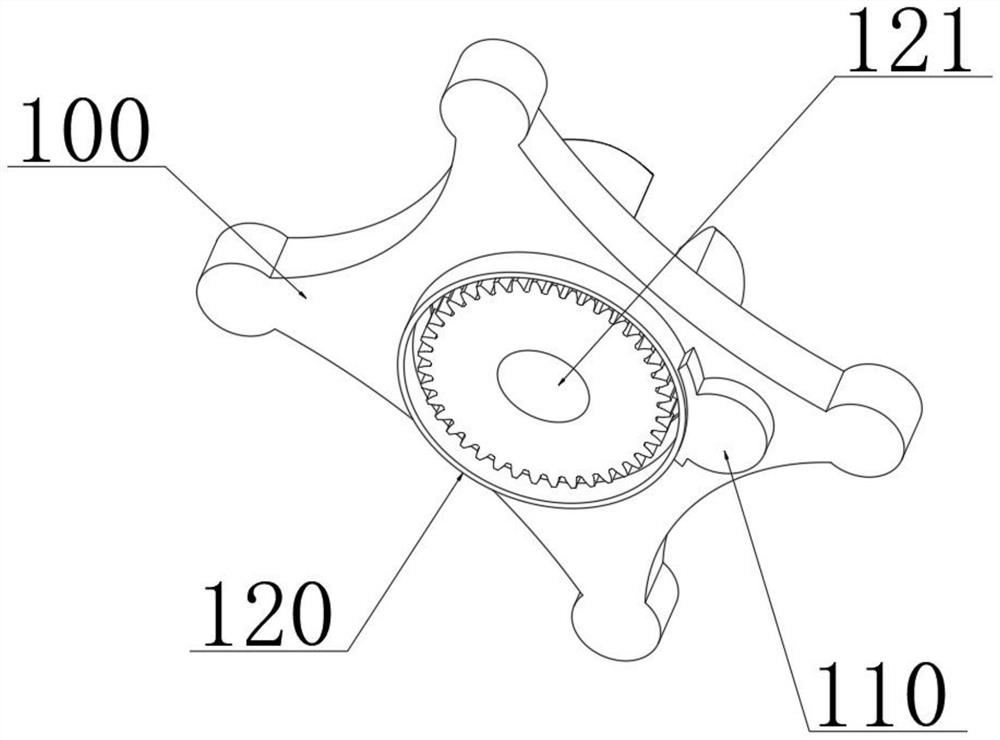 Prediction needle type camera based on audio frequency orientation and support adjusting assembly thereof