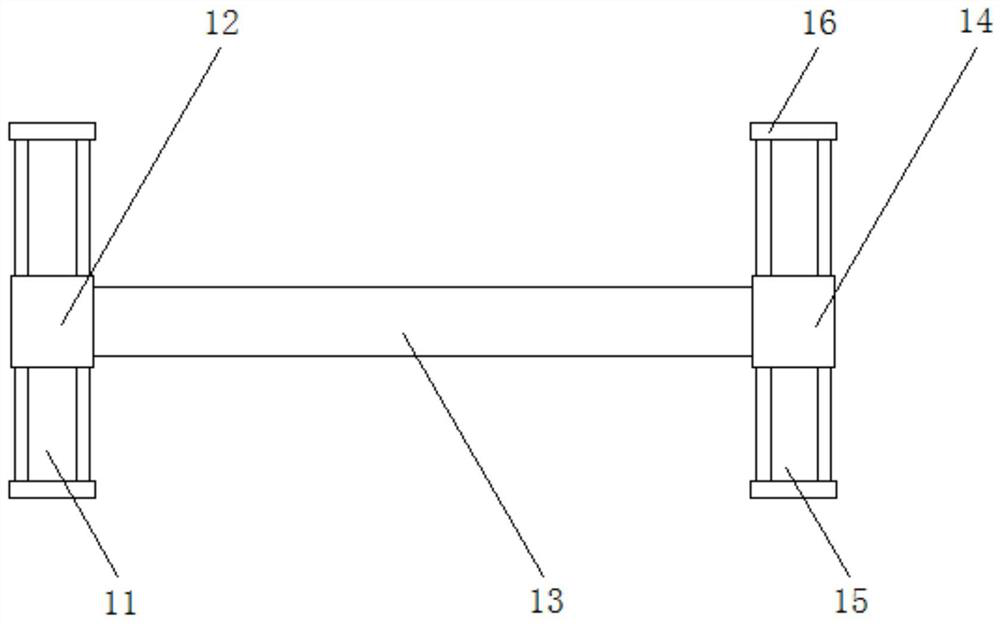 Drilling device with cooling function for rotary platform machining of excavator