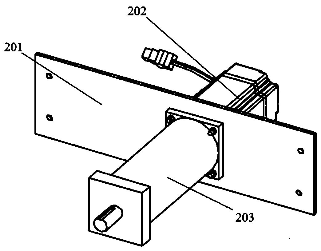 Knee joint prosthesis testing system and testing method