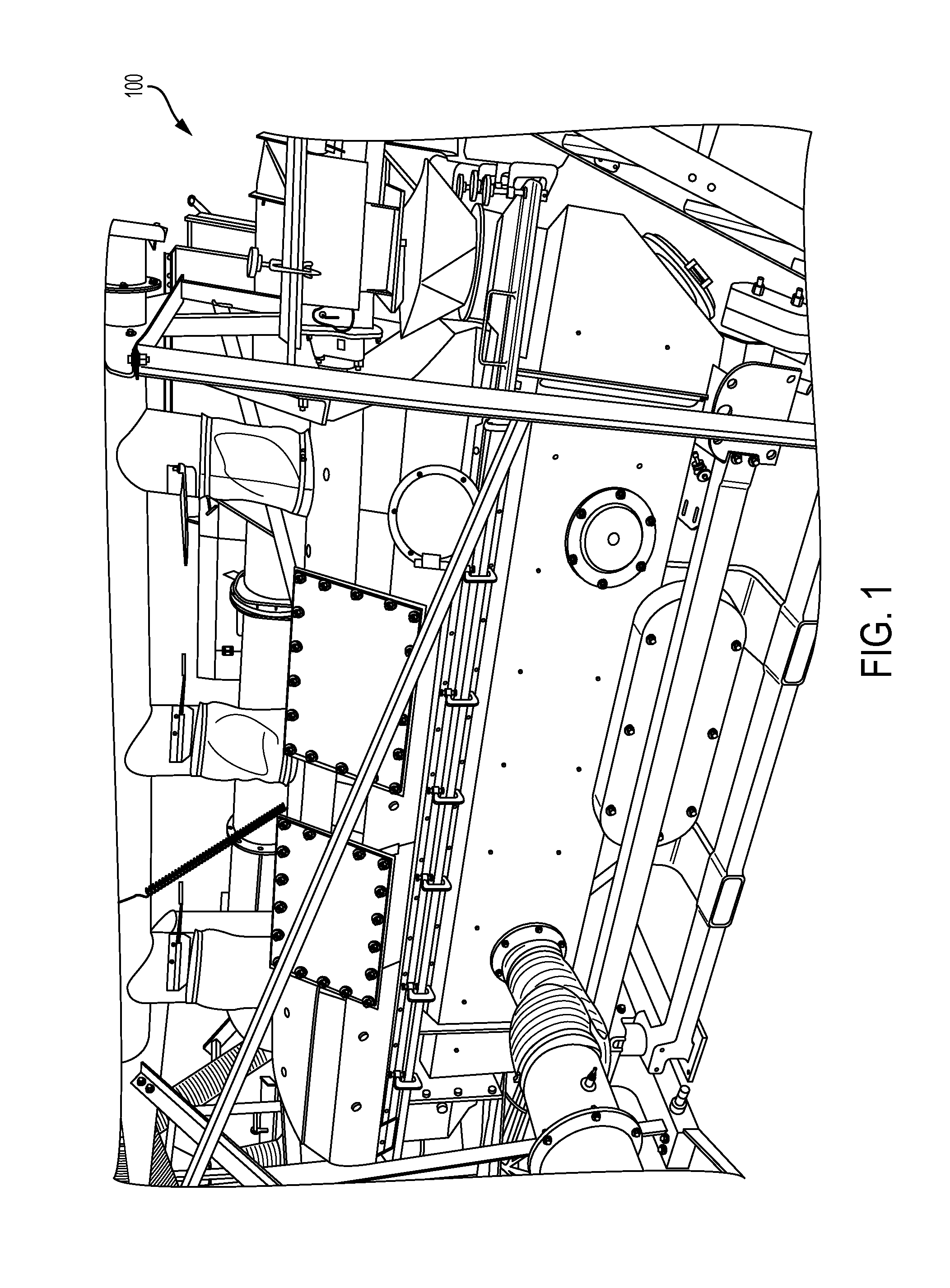 Method and system for processing and recycling infill material of artificial turf