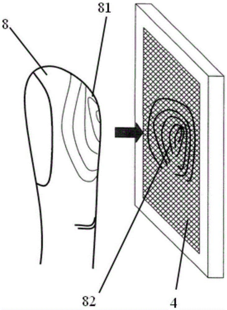 Anti-theft mobile phone based on temperature sensor array