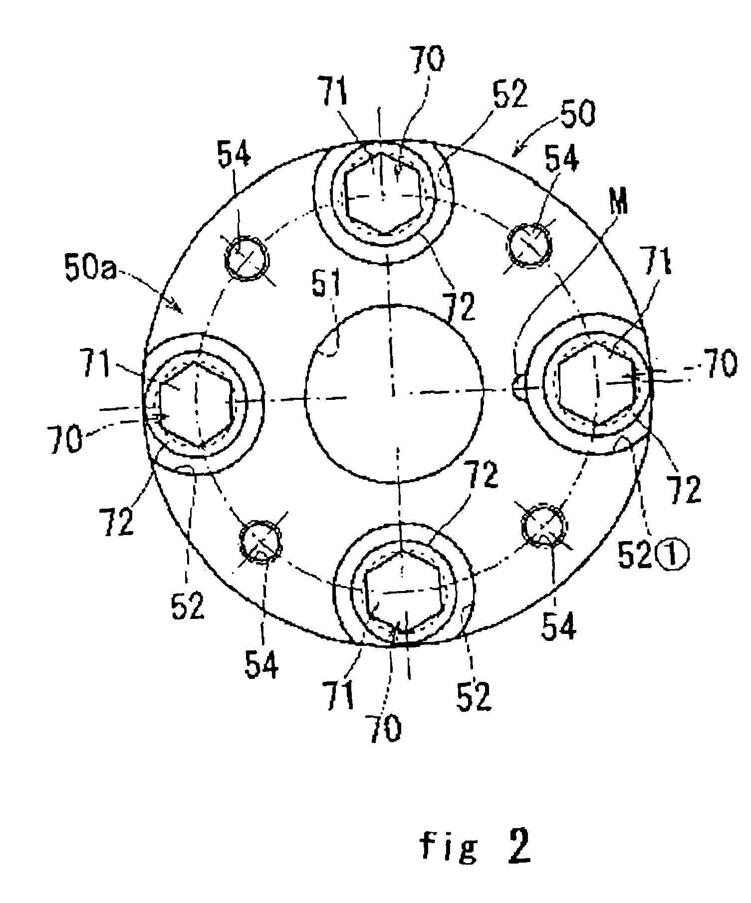 Pin assembly and implements connecting apparatus