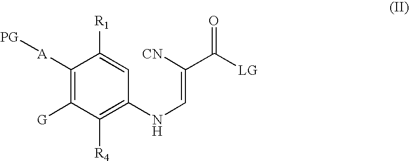 Quinoline intermediates of receptor tyrosine kinase inhibitors and the synthesis thereof