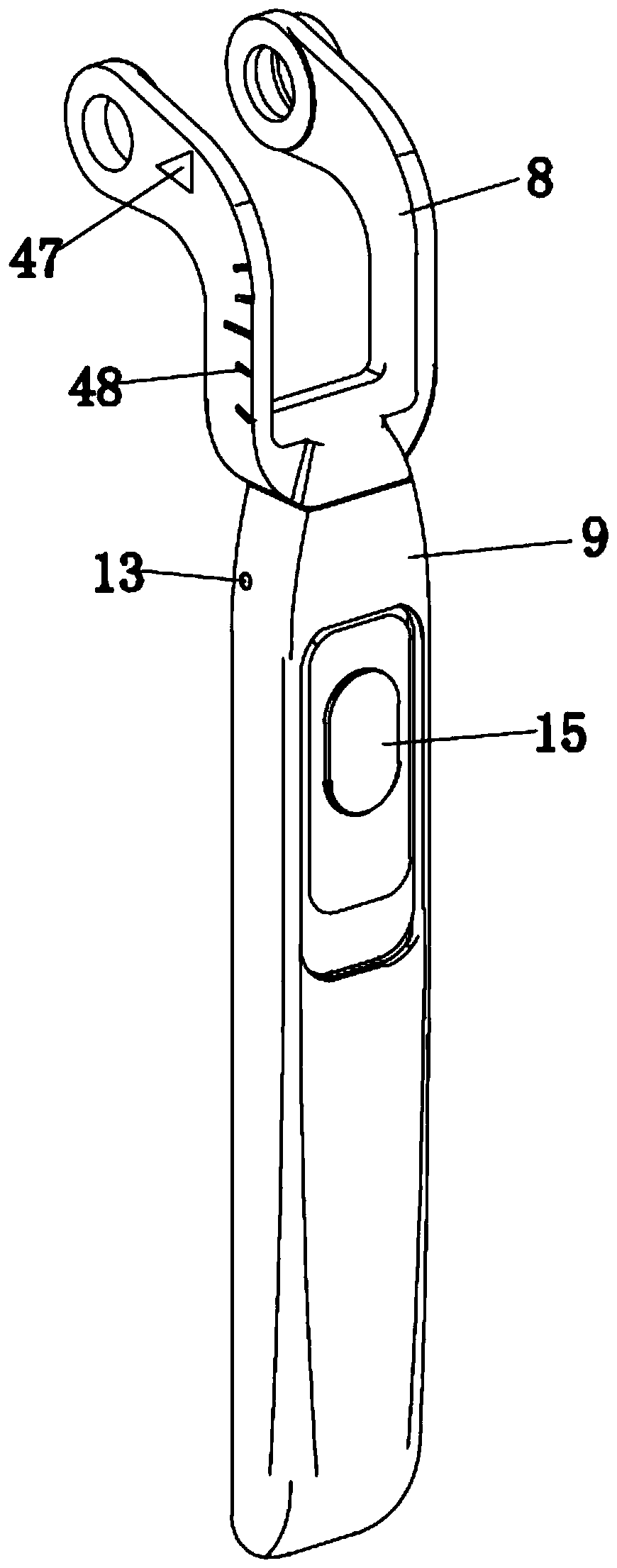 Multifunctional selfie stick with stable shooting effect