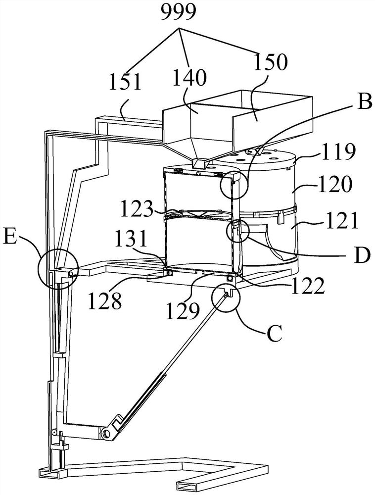 Portable tea drying and storage equipment