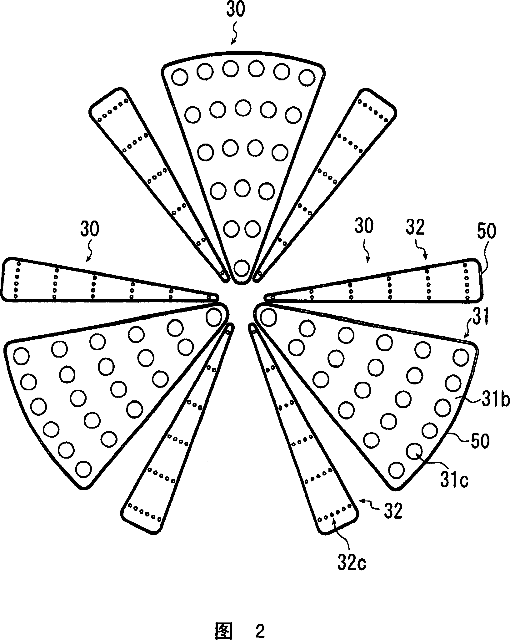 Organic material evaporation source and organic vapor deposition device