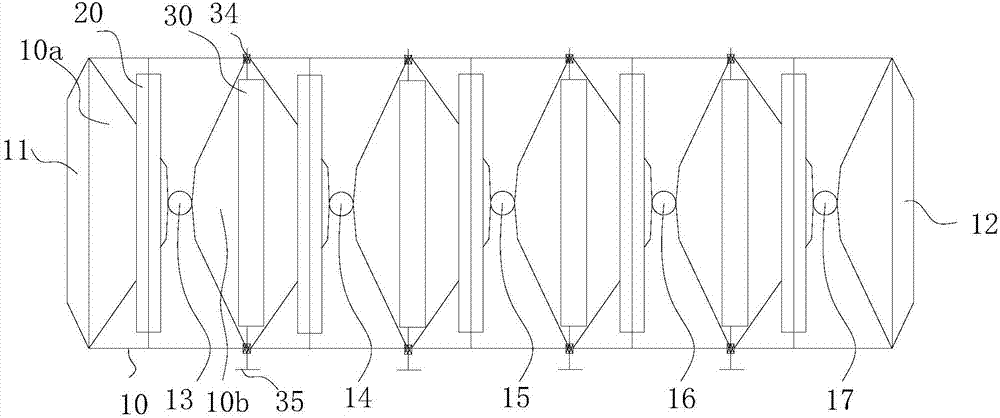 Slime water classification pool based on parabolic classification theory