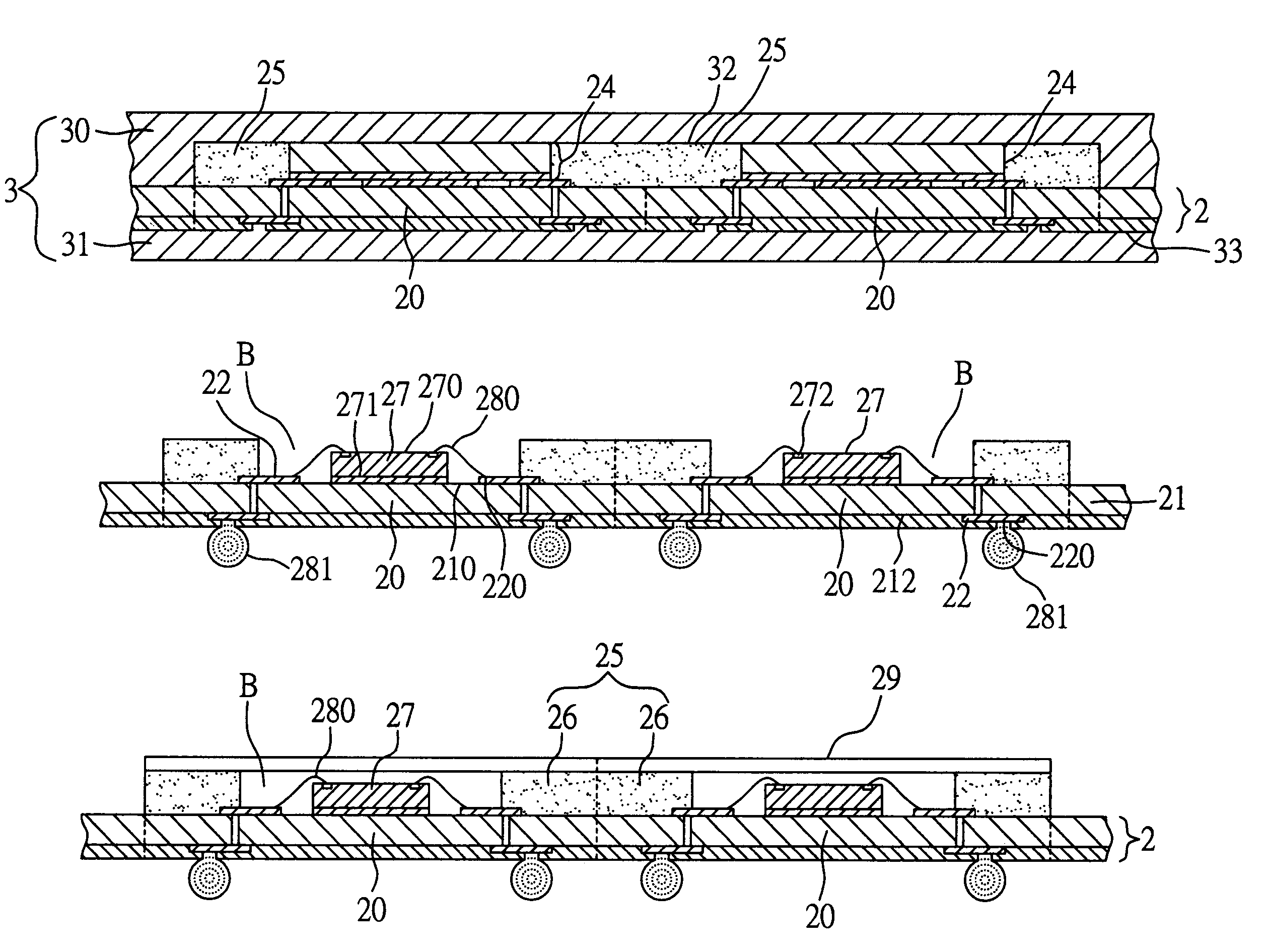 Fabrication method of semiconductor package with photosensitive chip