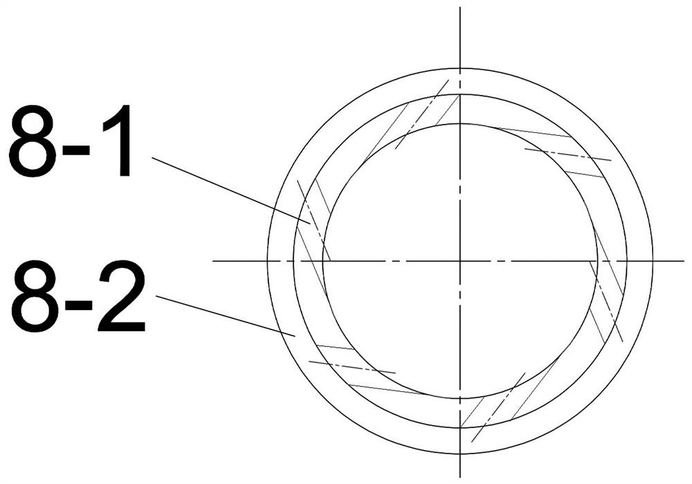 A high and low pressure mixed atomizing nozzle