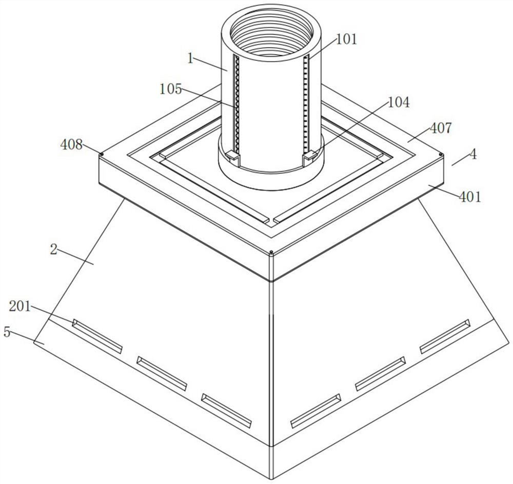 Purification and dust removal device for industrial robot operation and purification method thereof