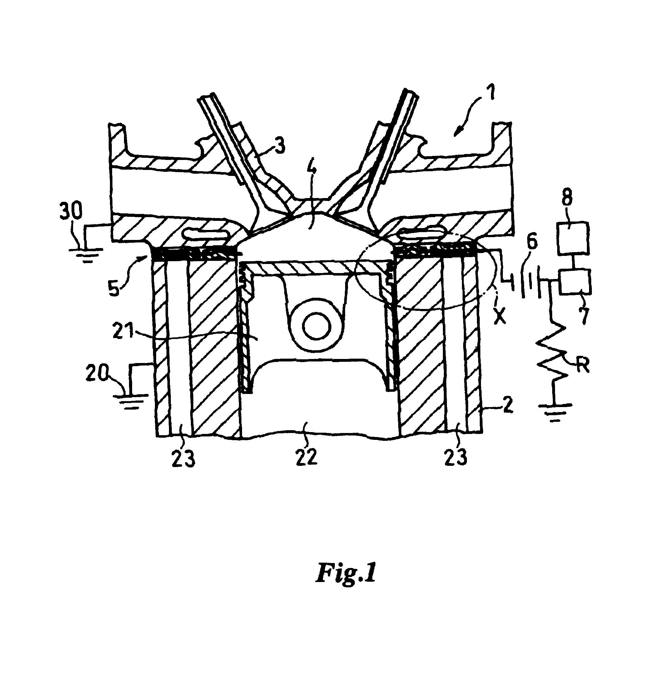 Gasket embedding an ion sensor