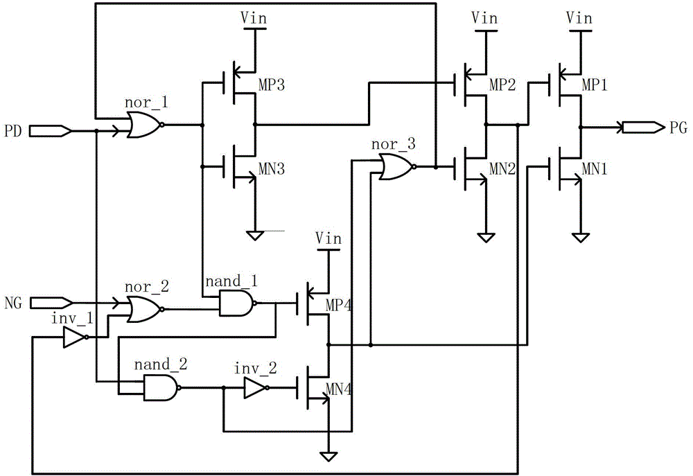 Drive circuit of synchronous rectification DC/DC (Direct Current/Direct Current) convertor