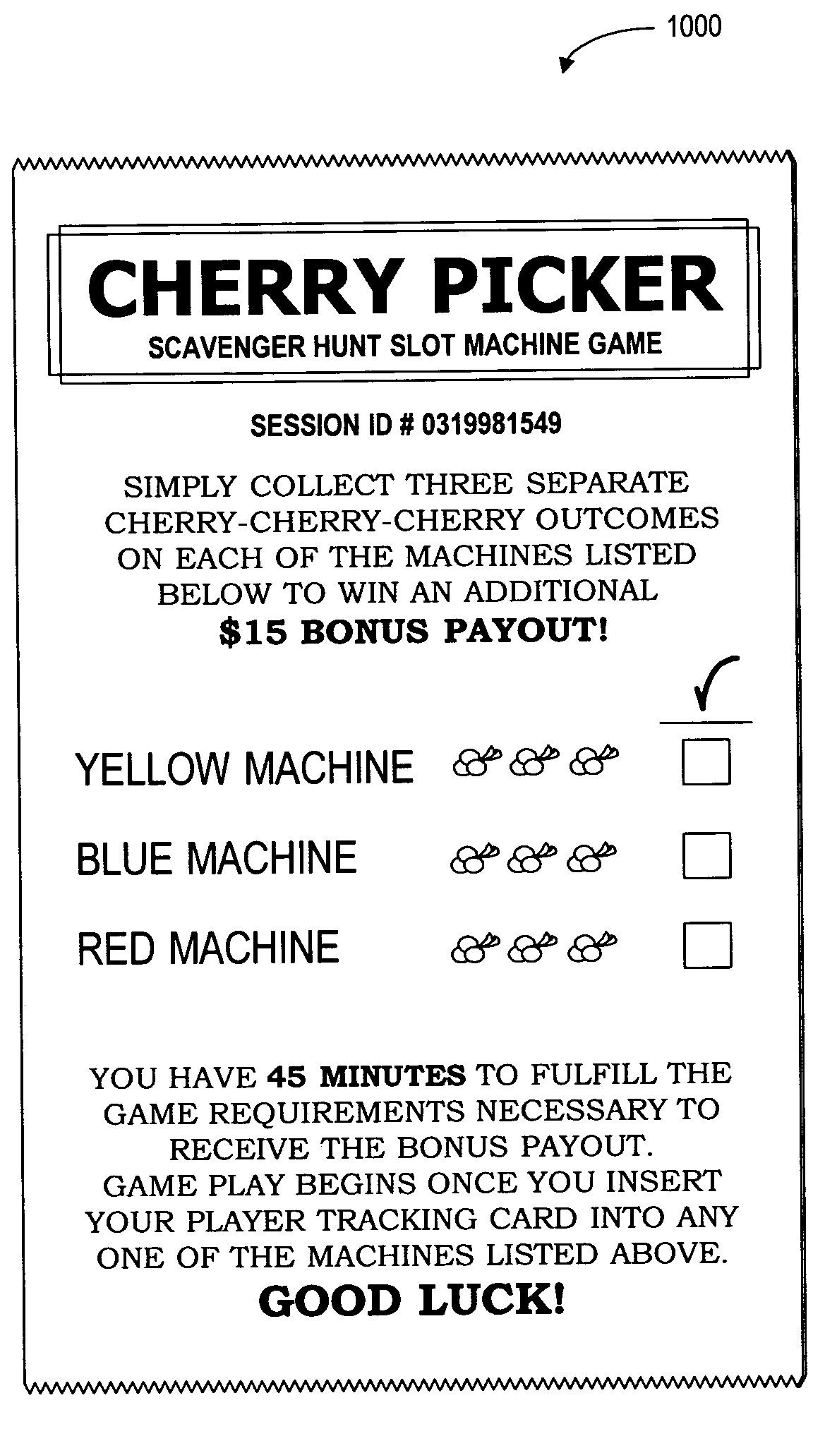 Electronic amusement device offering secondary game of chance and method for operating same