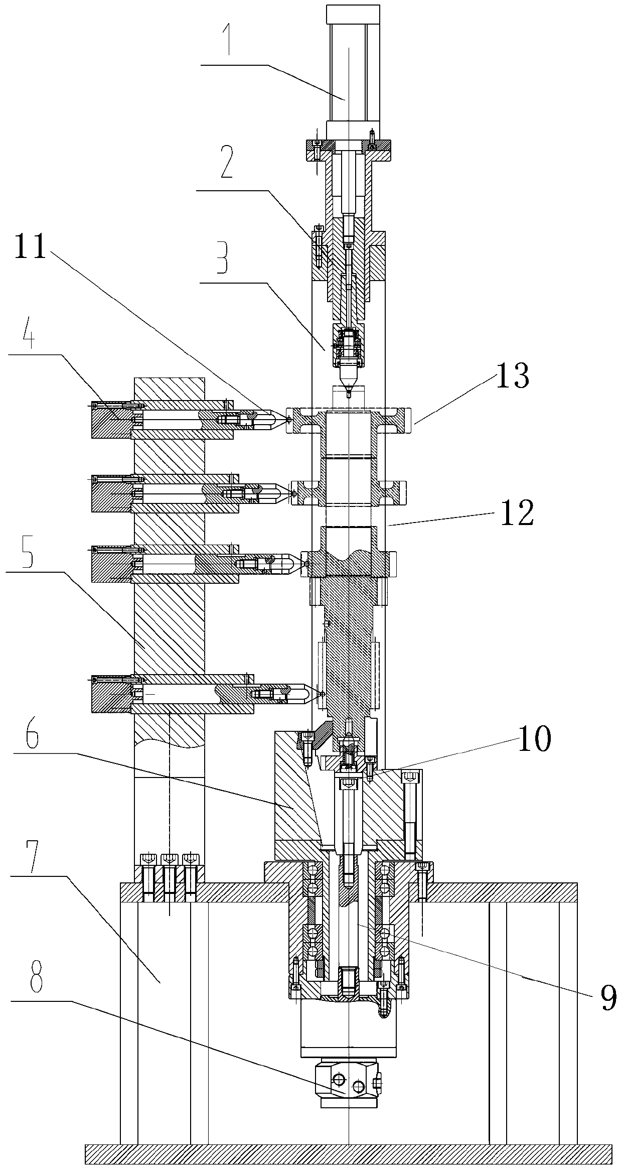 Gear alignment jig for auxiliary shaft assembly