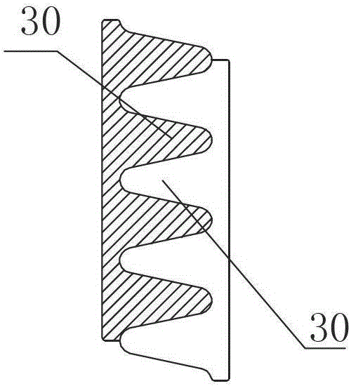 A connection structure between high-safety undercut rivets and building accessories