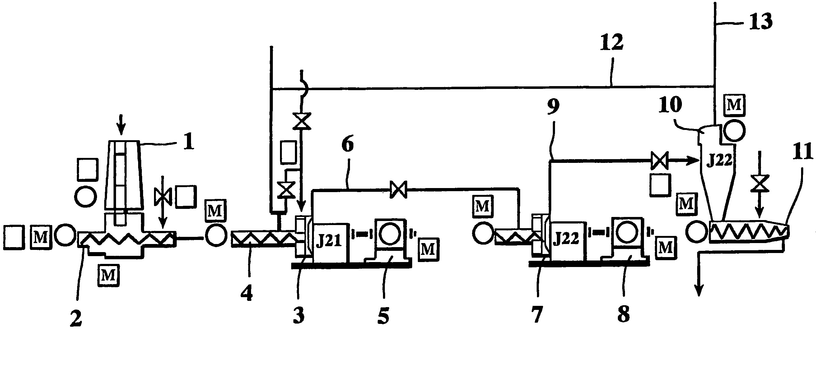 Method and apparatus for producing mechanical fibers