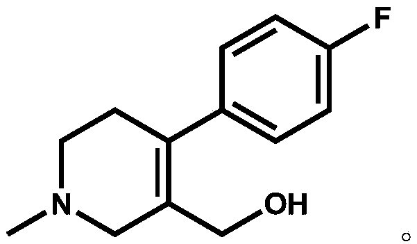 Preparation method of key intermediate of paroxetine hydrochloride