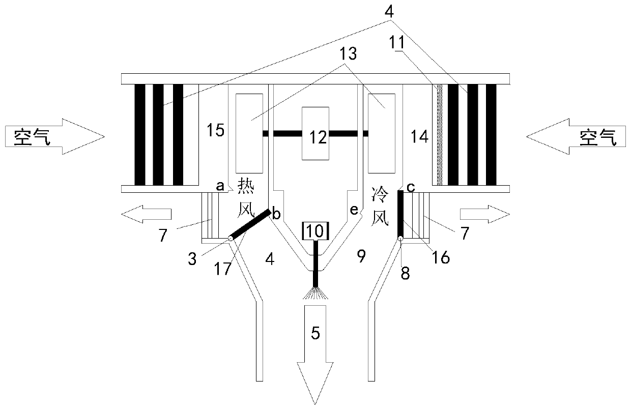 Vehicle-mounted air circulation system