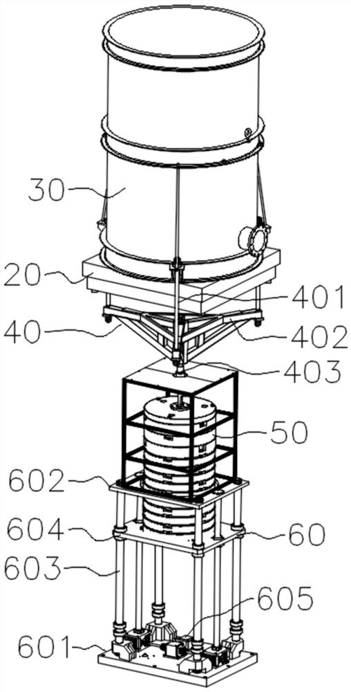 High-precision fluid quantitative metering device and fluid quantitative metering method