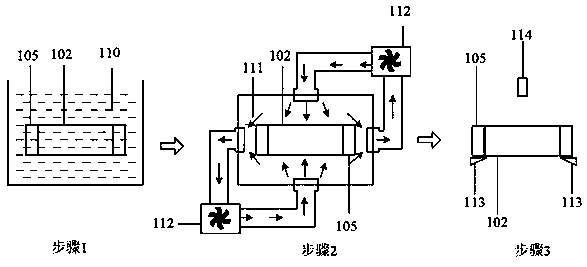 Method for testing heat-conducting property of irregular sample