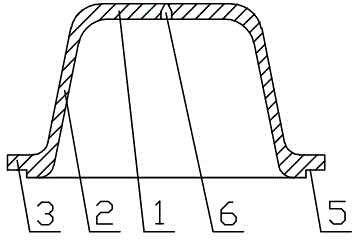 Novel environment-friendly modified plastic circulation mold shell and construction method thereof