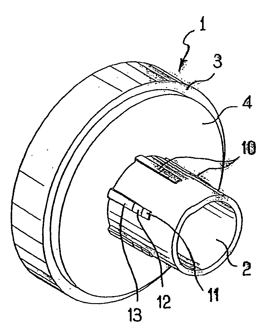 Heated windable rigid duct for transporting fluids, particularly hydrocarbons