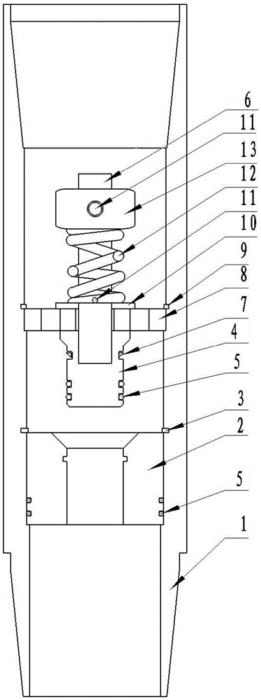 Novel bumping-and-pressing-type float collar