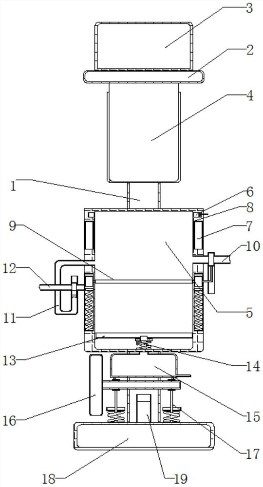 A device that uses the weight of insects to automatically clean, dry and replenish liquid medicine