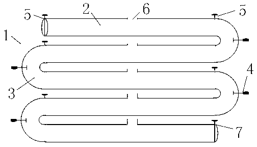 Controllable slope type microalgae cultivation system and microalgae cultivation method thereof