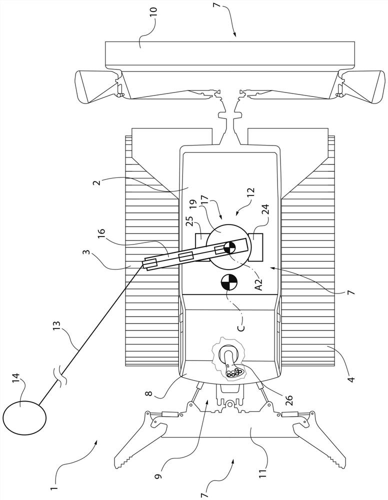 Tracked vehicle for preparing ski track and method of controlling winch of tracked vehicle