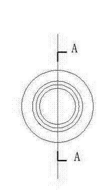 Method for preparing fusiform complicated organ precursor by using rotary assembling die