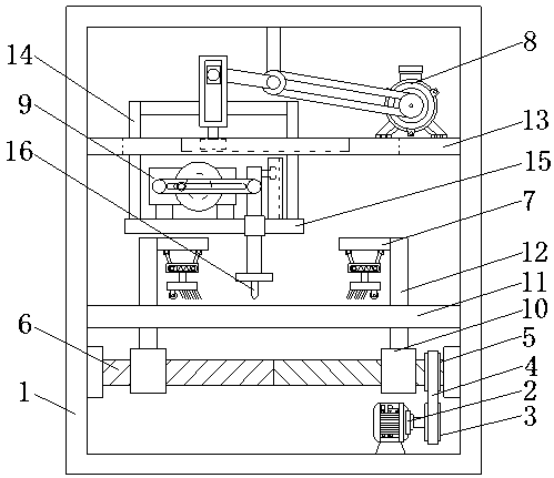 Leather punching equipment for luggage manufacturing