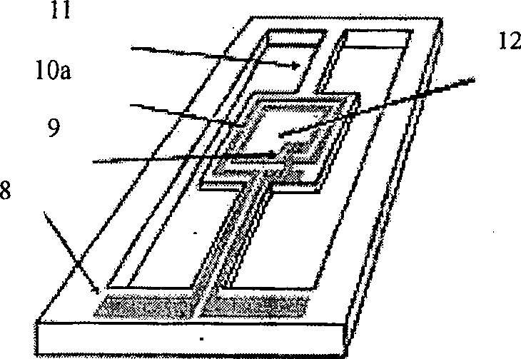 Optical current sensor based on microelectronic mechanical system, making and detecting method thereof