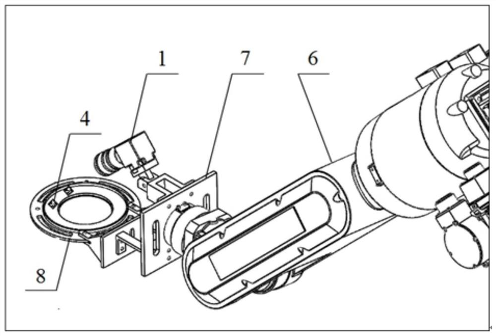 Tool setting method for a mechanical arm feeding laser etching system