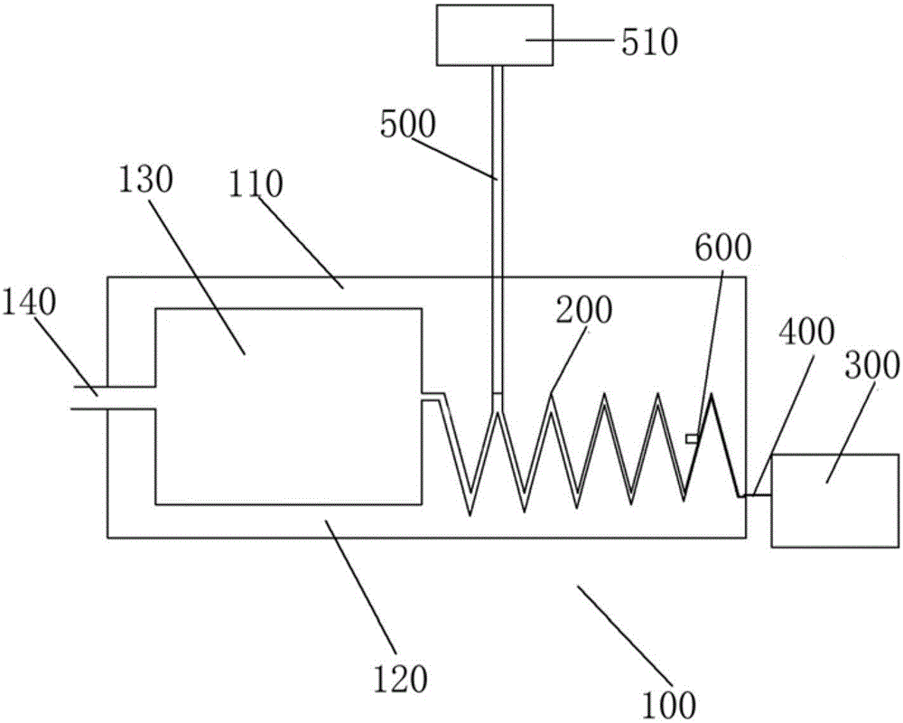 Pressure casting device and method