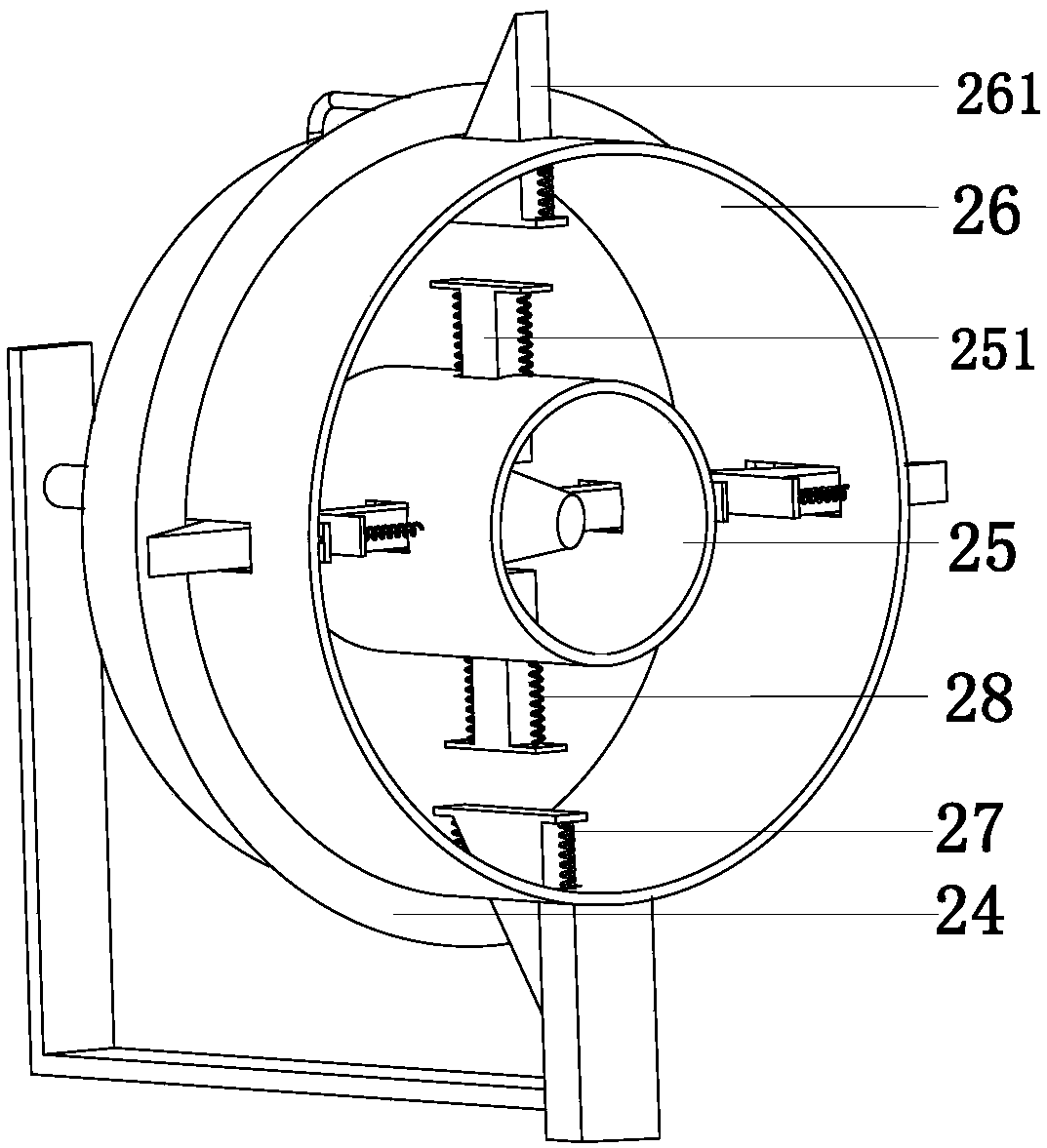 Steel pipe bending machine