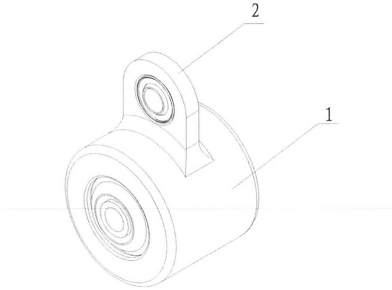 Vibration-damping device for auxiliary engines of military aircrafts