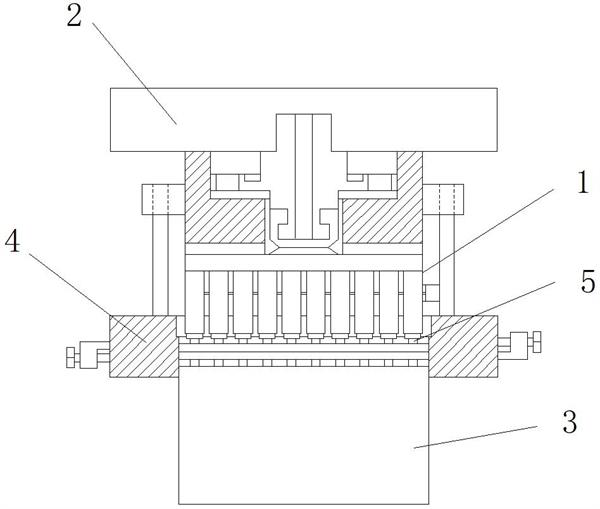 Viscous adsorption method of test probe cleaning method